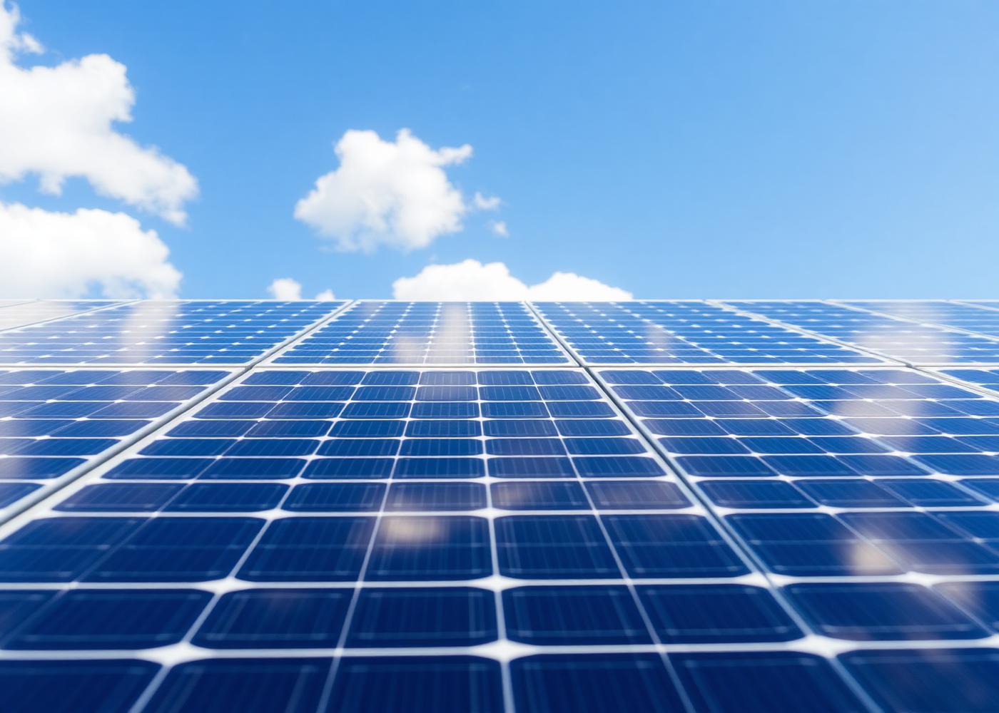 Painéis solares fotovoltaicos em detalhe